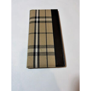 Disney Vacation Club Plaid Travel Wallet Document Organizer Passport Holder